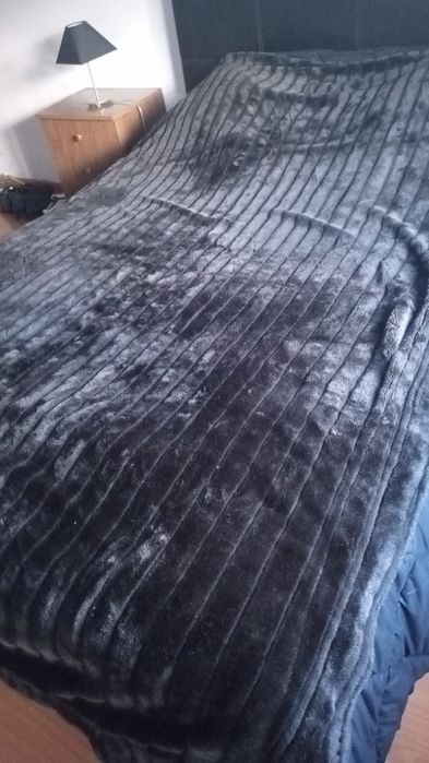 Manta de pêlo cama de casal