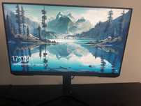 Komputer gamingowy z monitorem