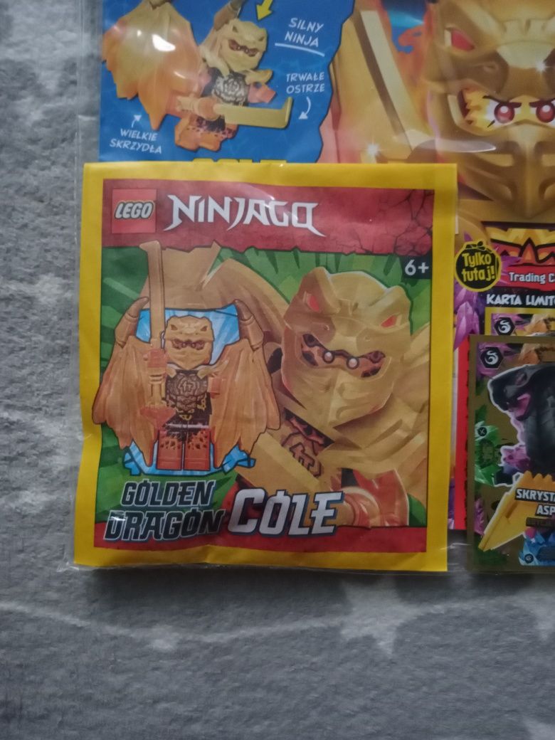 Złoty Smok Cole njo781 - LEGO Ninjago magazyn 4/2023
