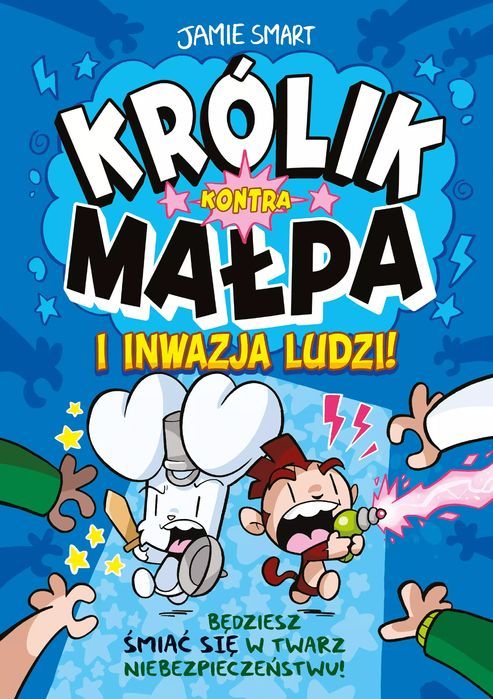 Królik kontra Małpa i inwazja ludzi. Tom 2. Egmont - komiksy