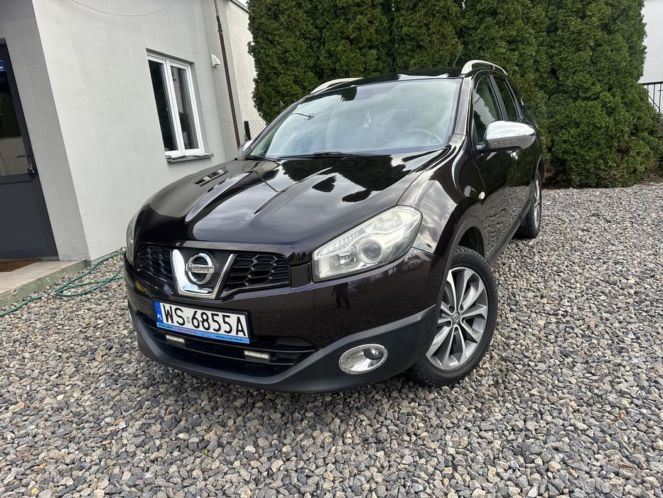 Qashqai +2 7 osobowy diesel hak ładny Navi Bose Panorama Tempomat