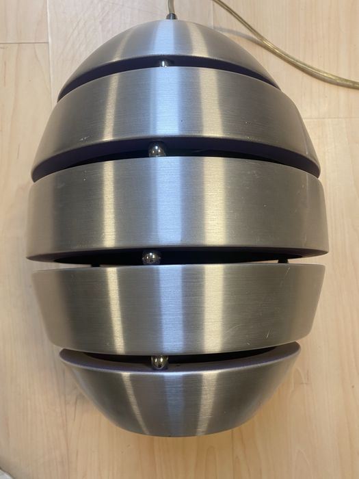 Lampa stojąca plus lampa nierdzewna kokon zestaw