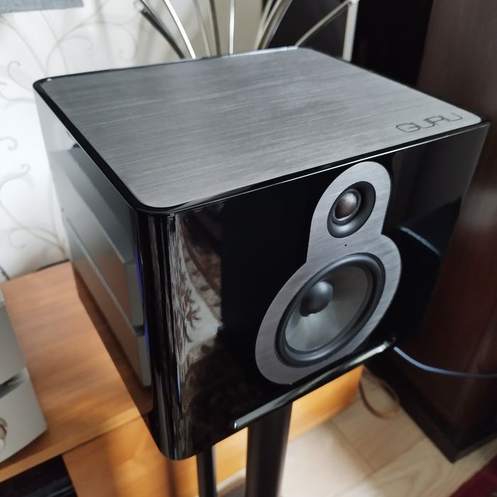Kolumny podstawkowe GURU QM10 Two + stojaki – Hi-End, audiofilskie