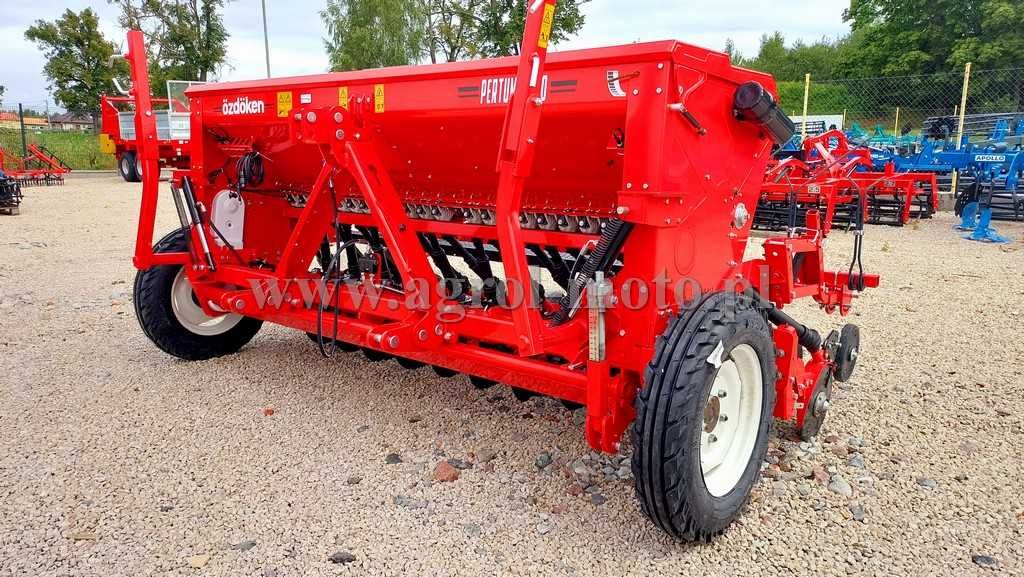 Siewnik zbożowy EURO MASZ 2.5 3m stopkowy talerzowy OZDOKEN AGRO MASZ