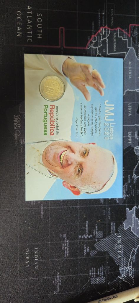 Moeda 2€ JMJ 2023