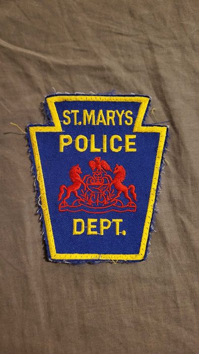 Naszywka Policji stanowej USA - St. Marys Police dept