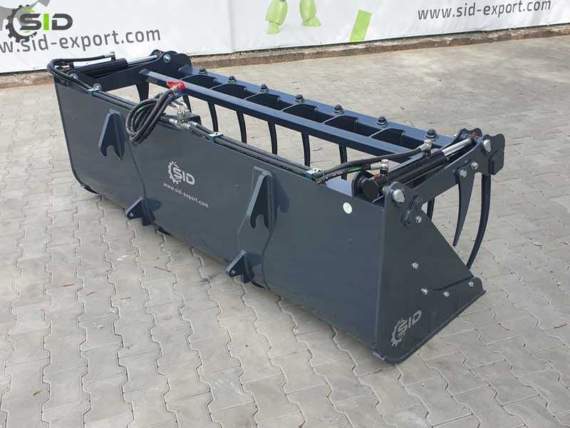 Łyżko krokodyl ząb kuty M, szuflo krokodyl, rekin 2,6 m 1,14 m3 SID