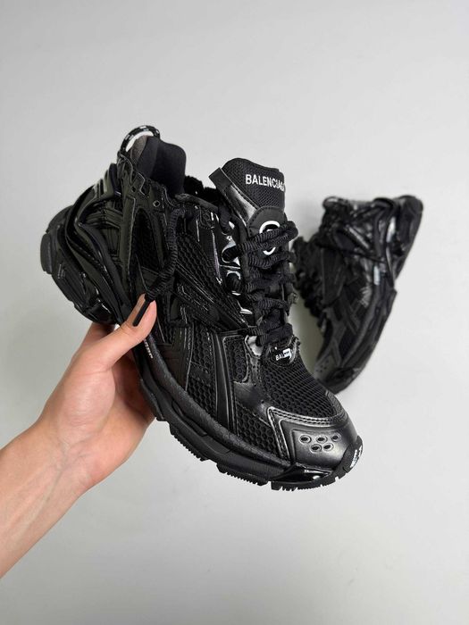 BALENCIAGA Runner кроссовки кеди кеды кросівки чорні sneakers 40 42 43