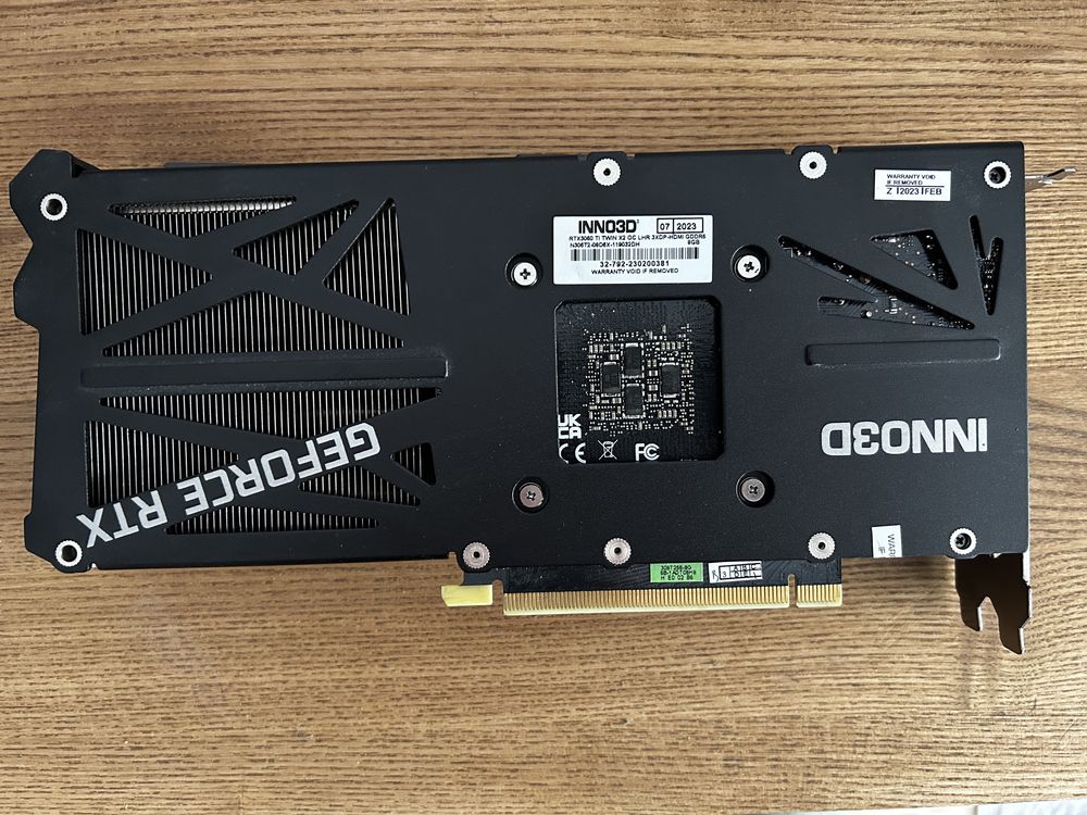 Inno3D GeForce RTX 3060 Ti TWIN X2 OC LHR 8GB GDDR6 stan bardzo dobry