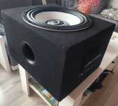 Subwoofer aktywny 1500W 38cm+ wzmacniacz, tuba