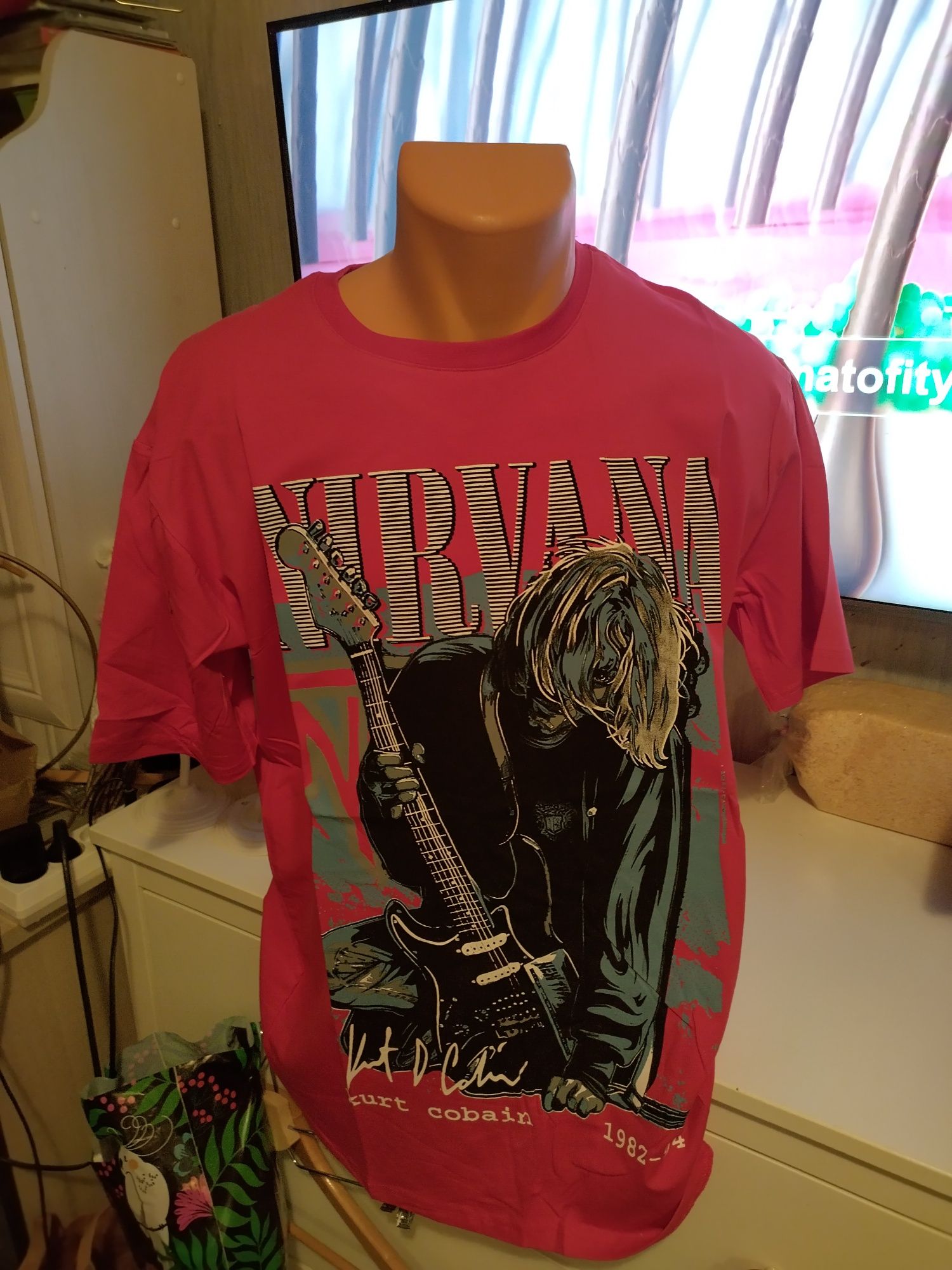 T-shirt z nadrukiem Nirvana