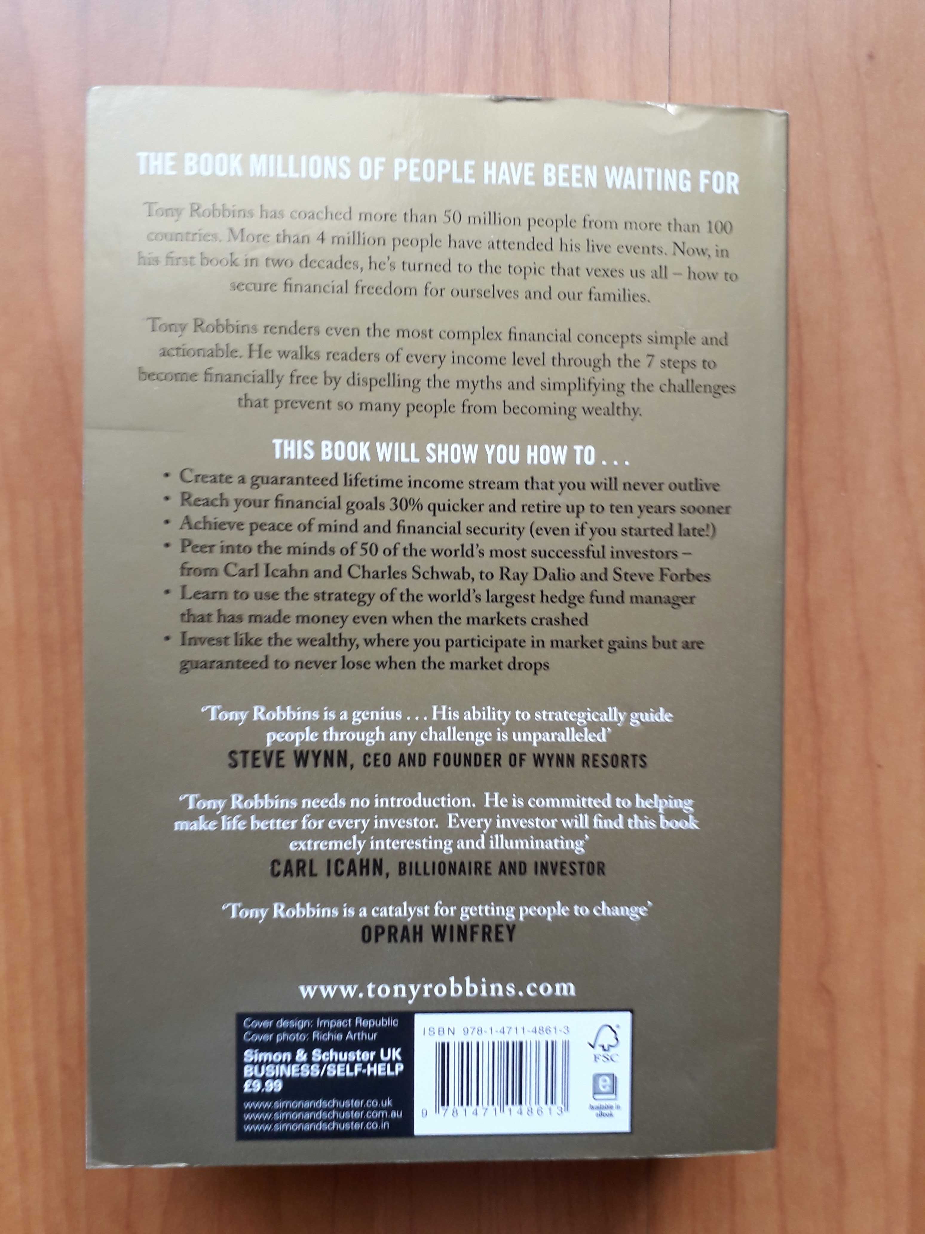 Money Master the Game 7 Simple Steps to Financial Freedom Tony Robbins