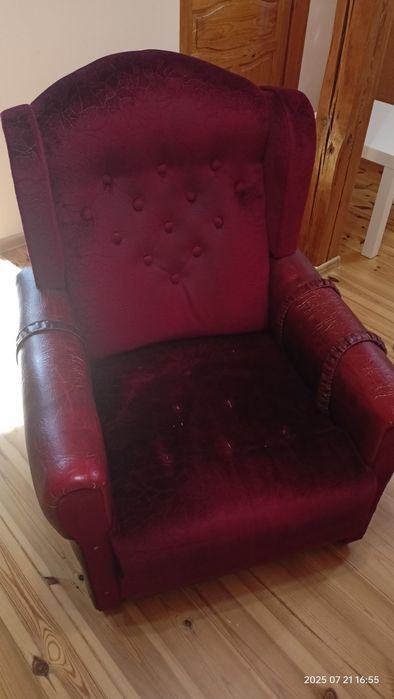 Wersalka z pojemnikiem plus 2 fotele