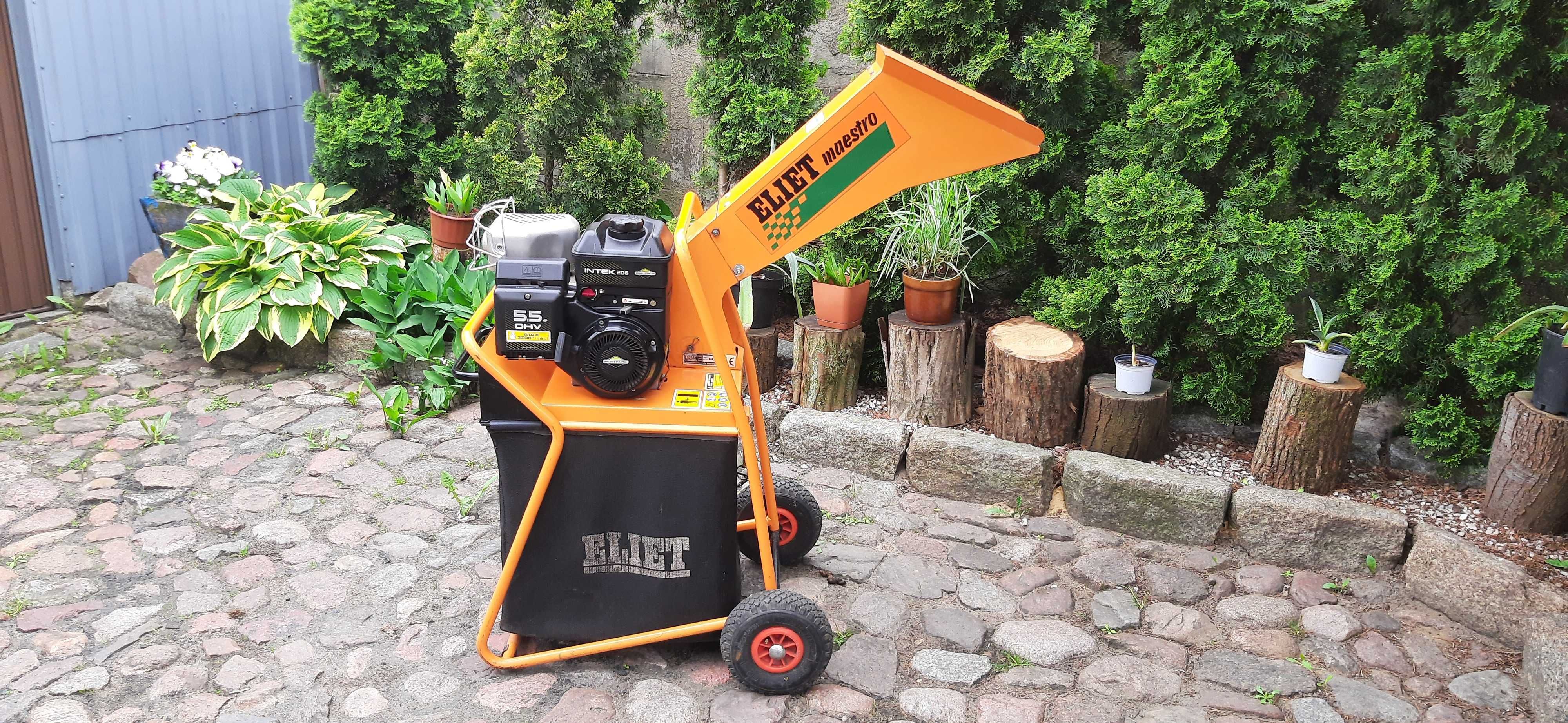 Rozdrabniacz do gałęzi Eliet 5,5HP.