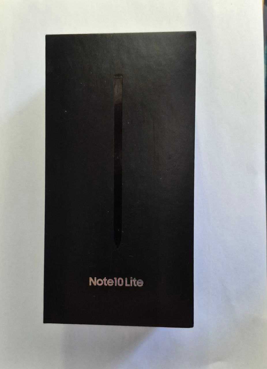 Samsung Galaxy Note 10 Lite Black 6/128gb + коробка
