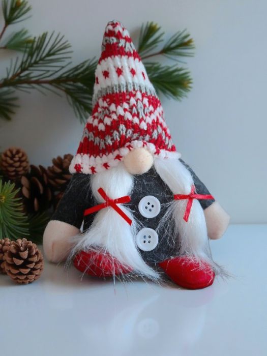 Mały krasnal świąteczny