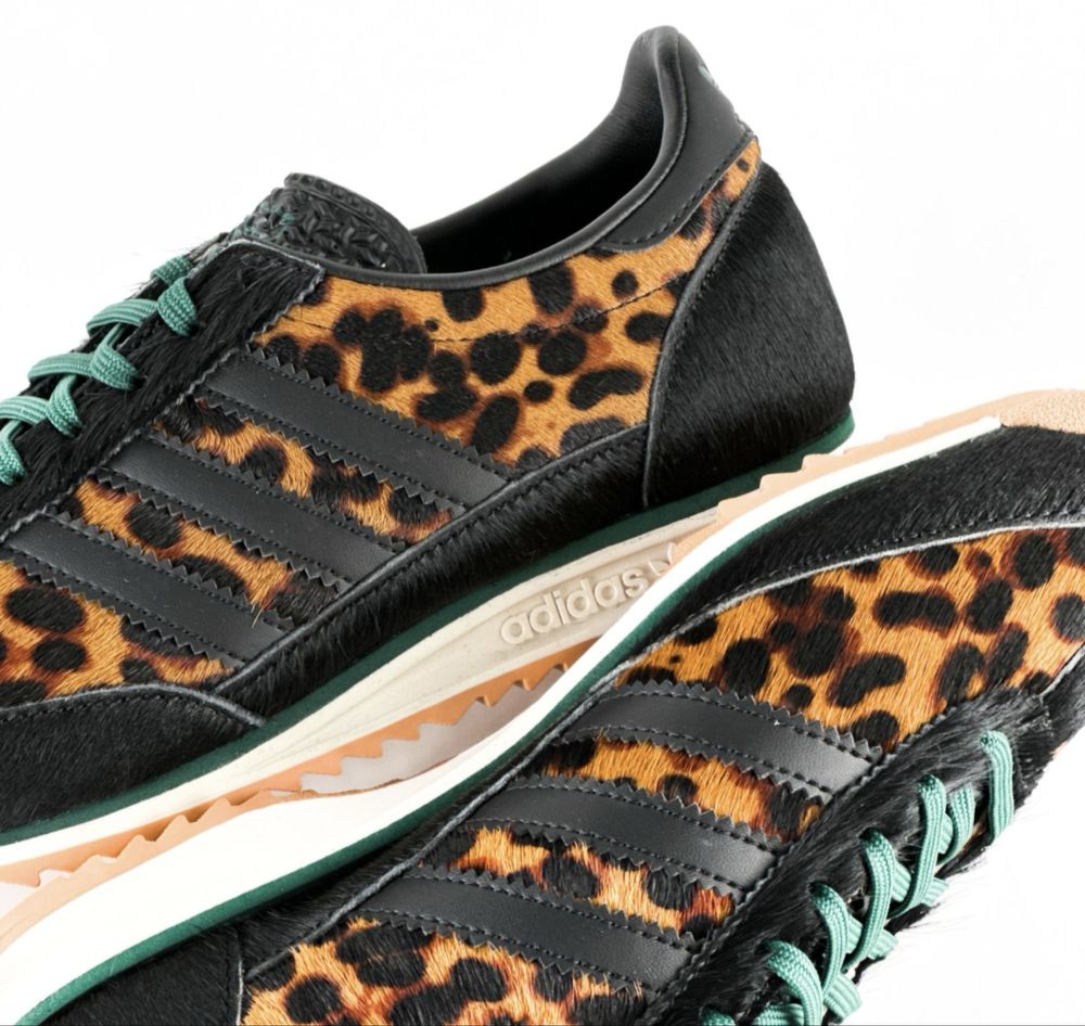 Adidas SL 72 OG Leopard Print Collegiate Green