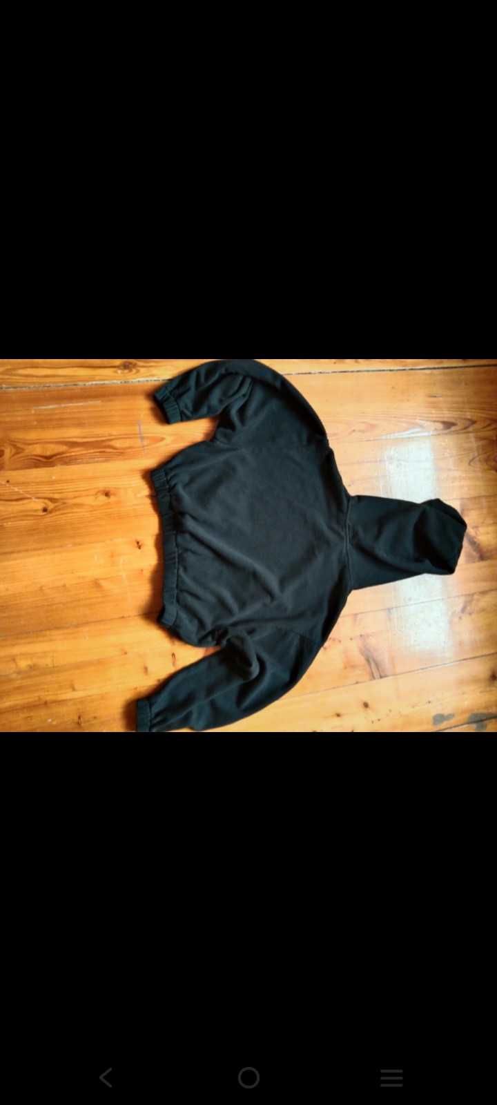 Bluza czarna z kapturem