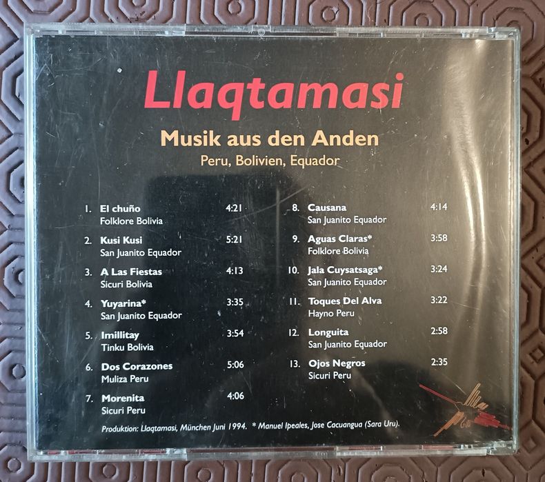 CD  -  LLAQTAMASI - étnico