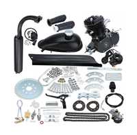 Kit Completo Bicicleta a Motor Bina 50cc - PRETO