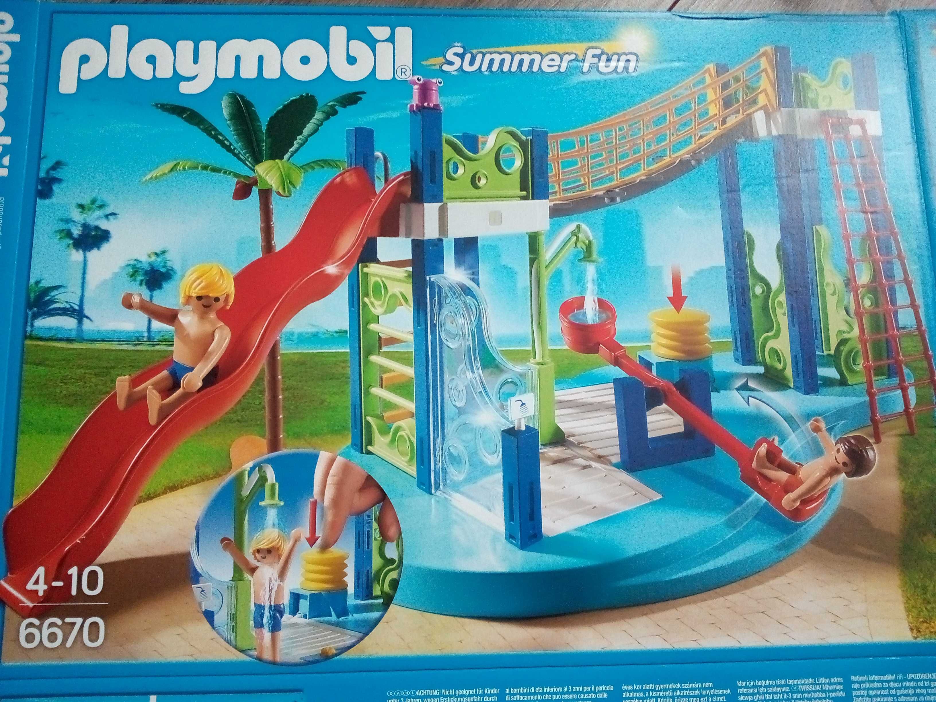 Zestaw Playmobil Summer Fun 6670 Wodny Park Zabaw