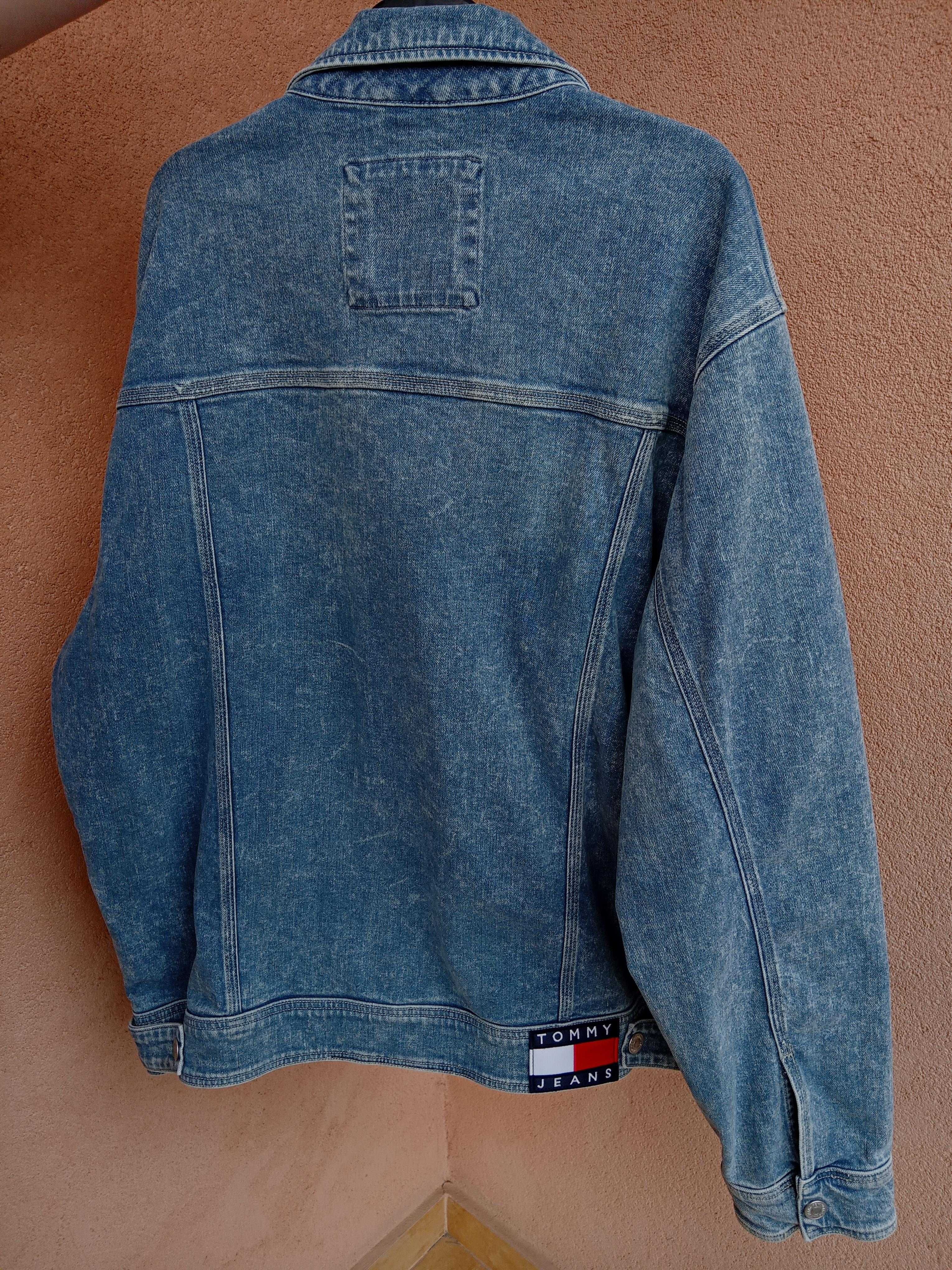 Hilfiger Tommy Jeans kurtka męska jeansowa xxl wiosna