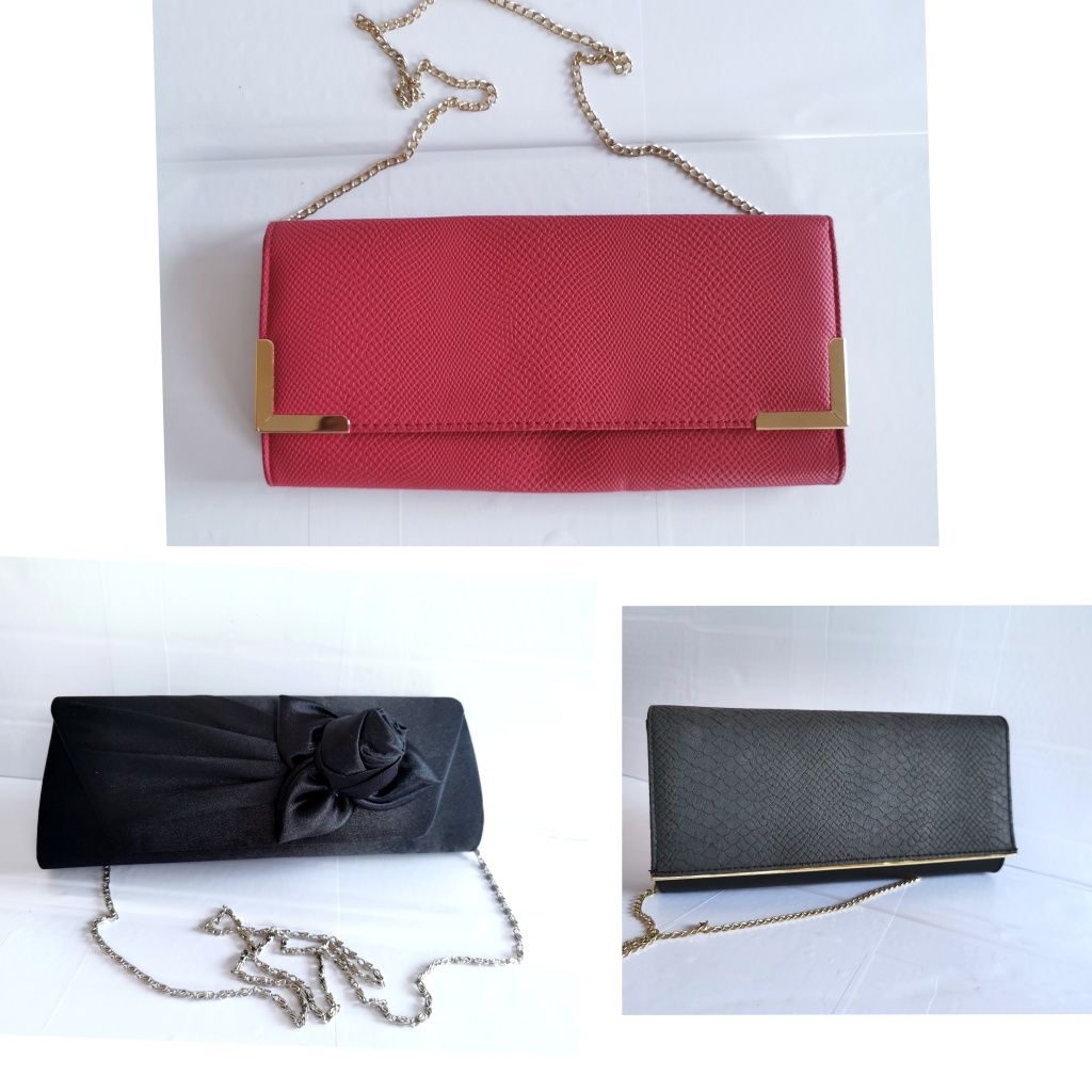 Carteiras clutch /  preço unitário 16 €