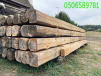 Сосновий брус (сволоки) 220*240мм, та брус 120*160мм