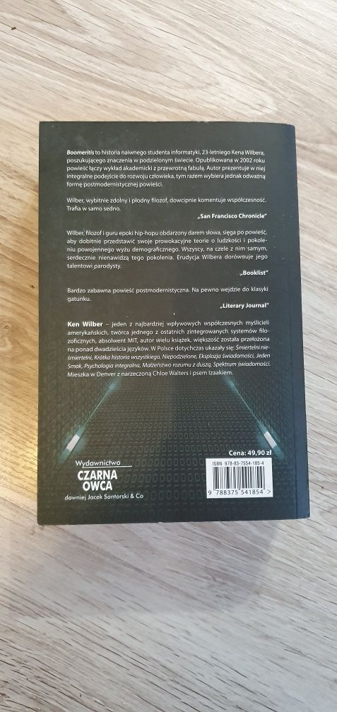Boomeritis, powieść,  która da Ci wolność,  Ken Wilber