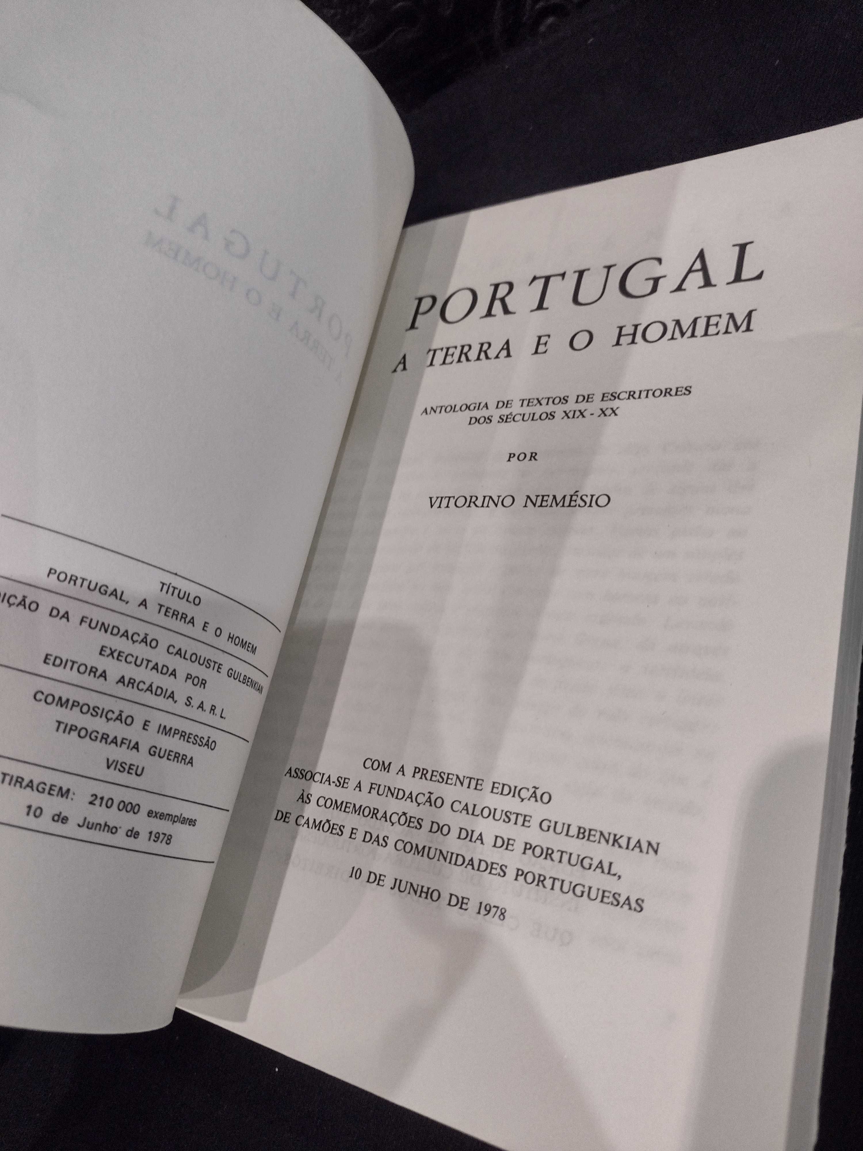 Portugal a Terra e o Homem 1978 Vitorino Nemésio