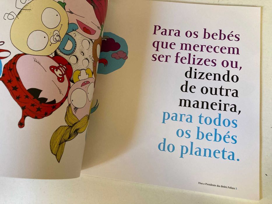 Livro - Viva o Presidente dos Bebés Felizes (ctt editorial grátis)