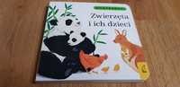 Książeczka montessori zwierzęta i ich dzieci jak nowa
