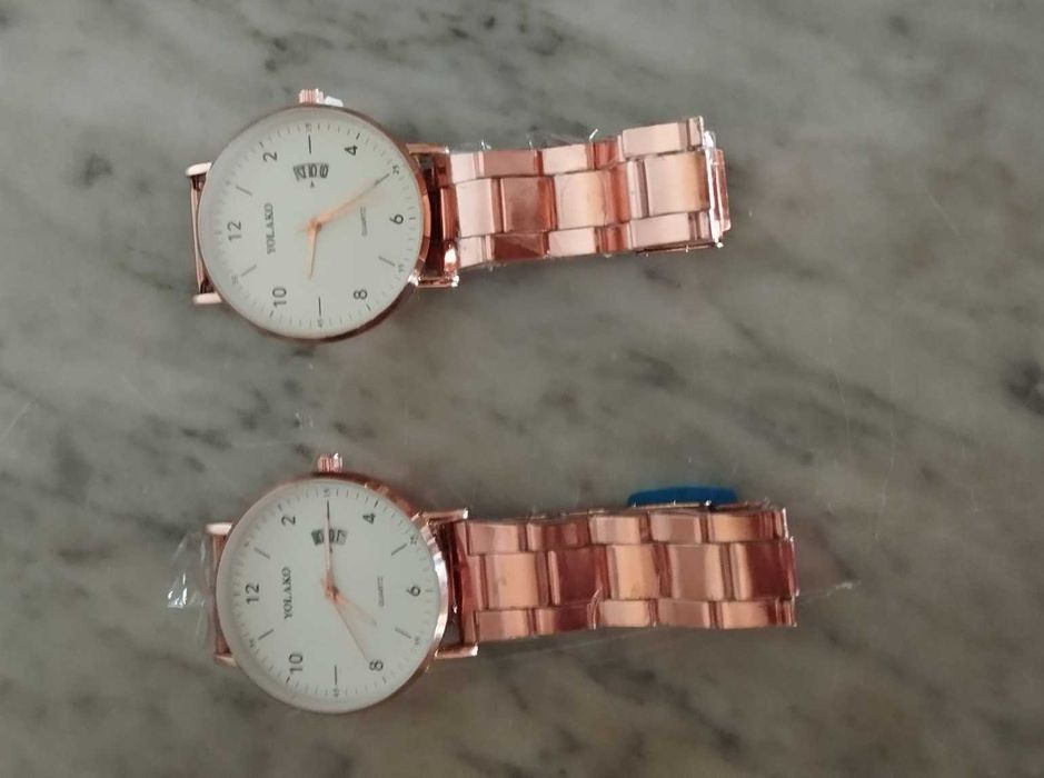 Relógios RoseGold Novos