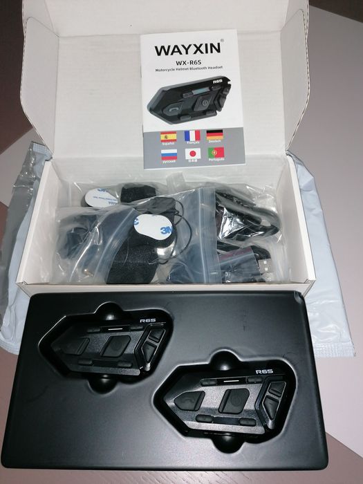 Intercomunicadores BLUETOOTH para Capacetes R6S