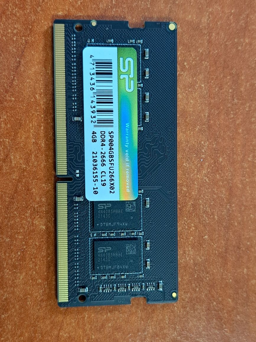 DDR4-2666 CL19 4GB Slilicon Power