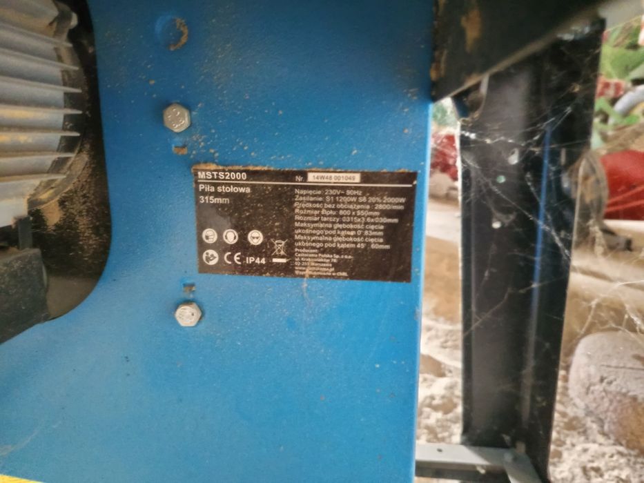 Pilarka stołowa krajzega