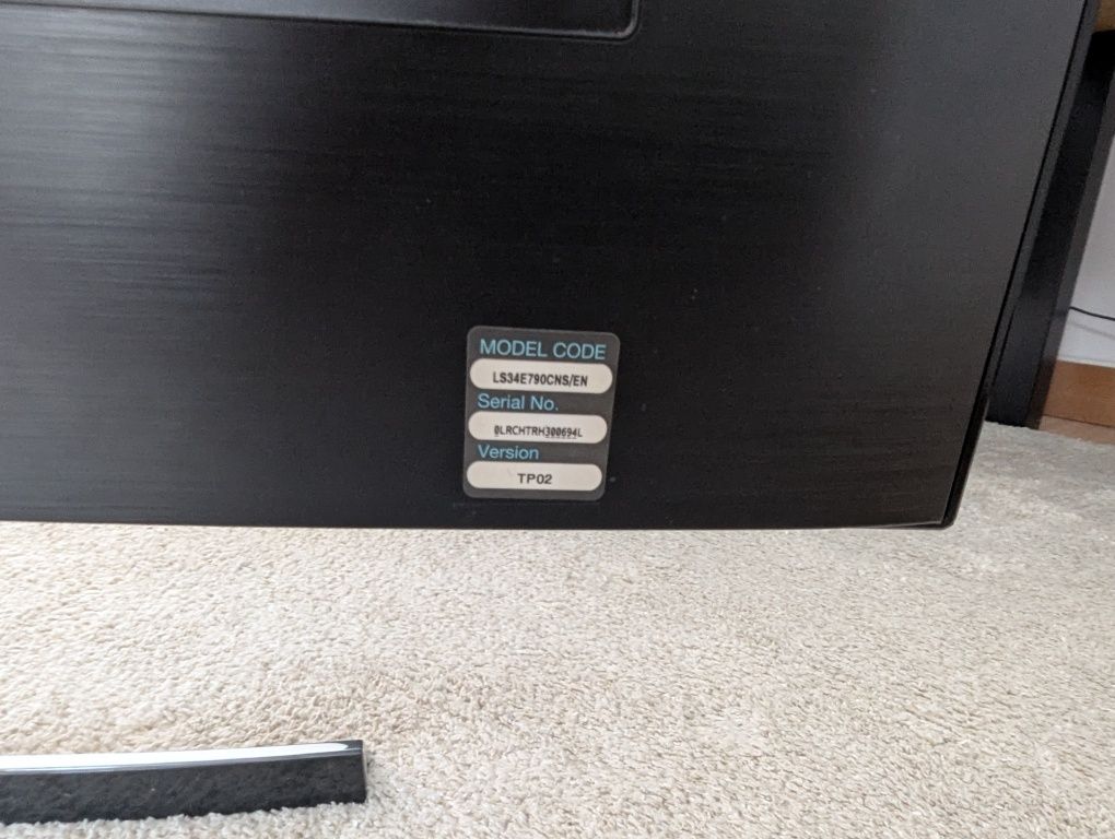 Monitor Samsung LED Curved S29E790C 29'