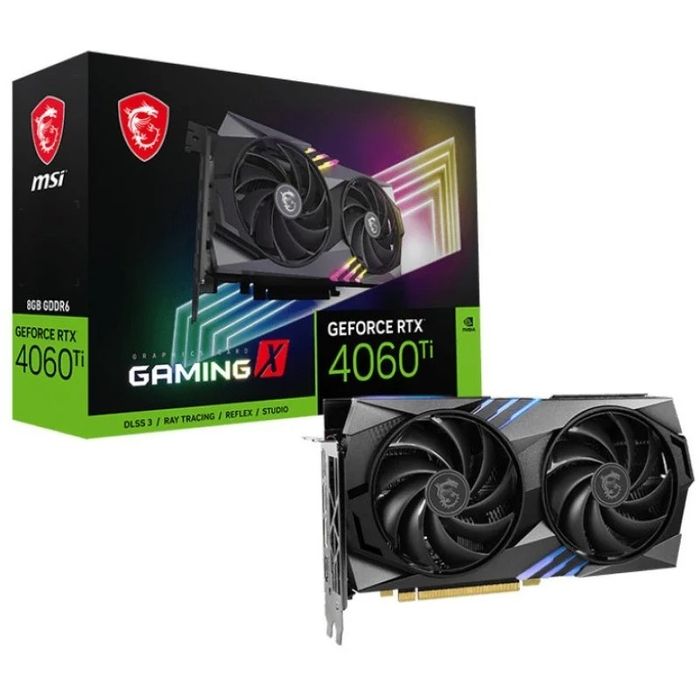 Placa Gráfica MSI GeForce RTX 4060 TI GAMING X 8GB GDDR6 DLSS3