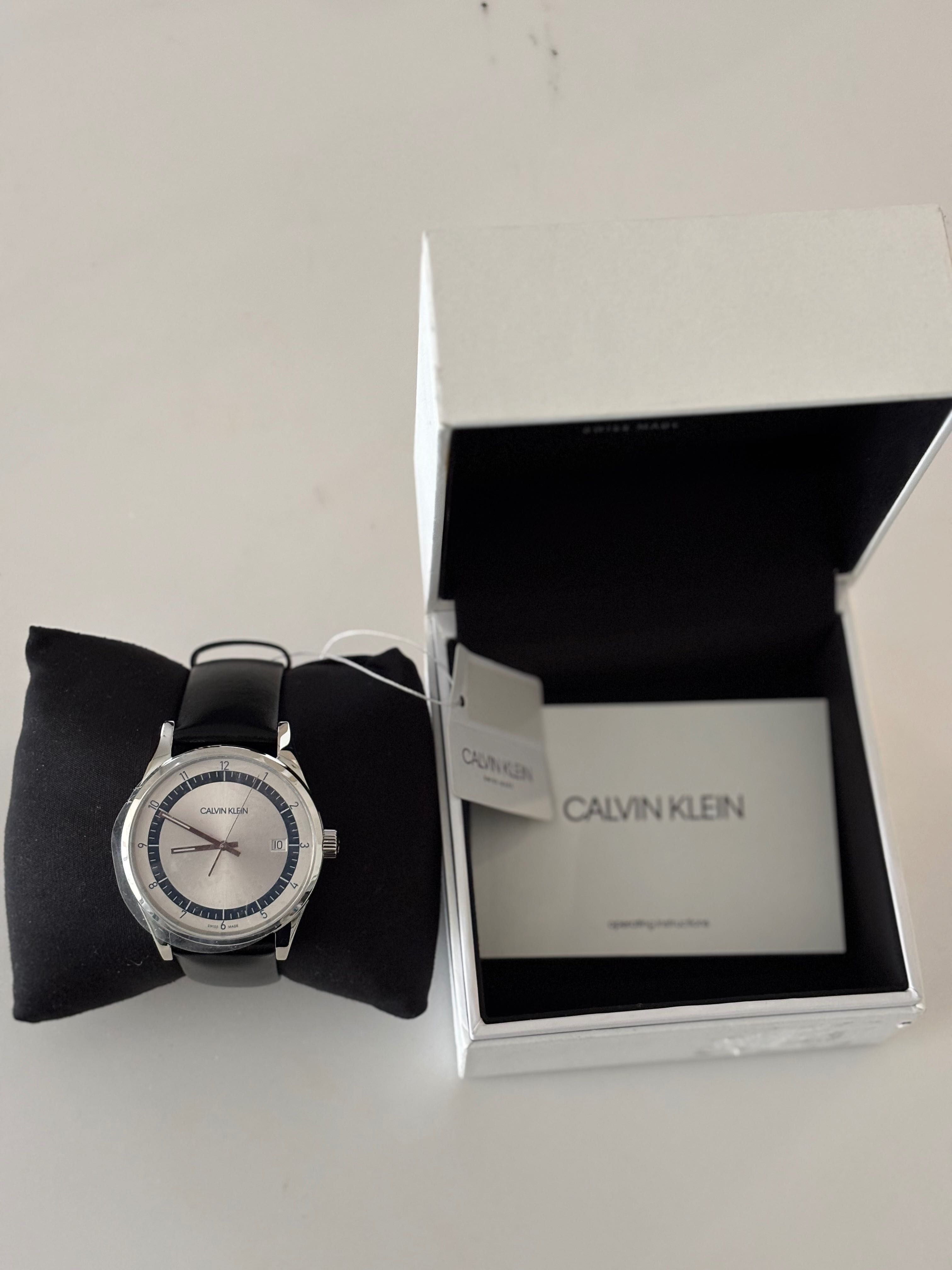 Оригінальний чоловічий годинник Calvin Klein Swiss Made – класика