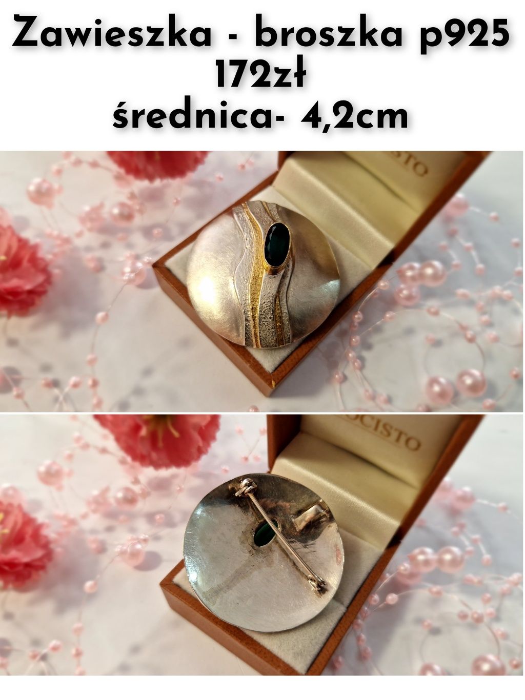 Srebrne zawieszki
