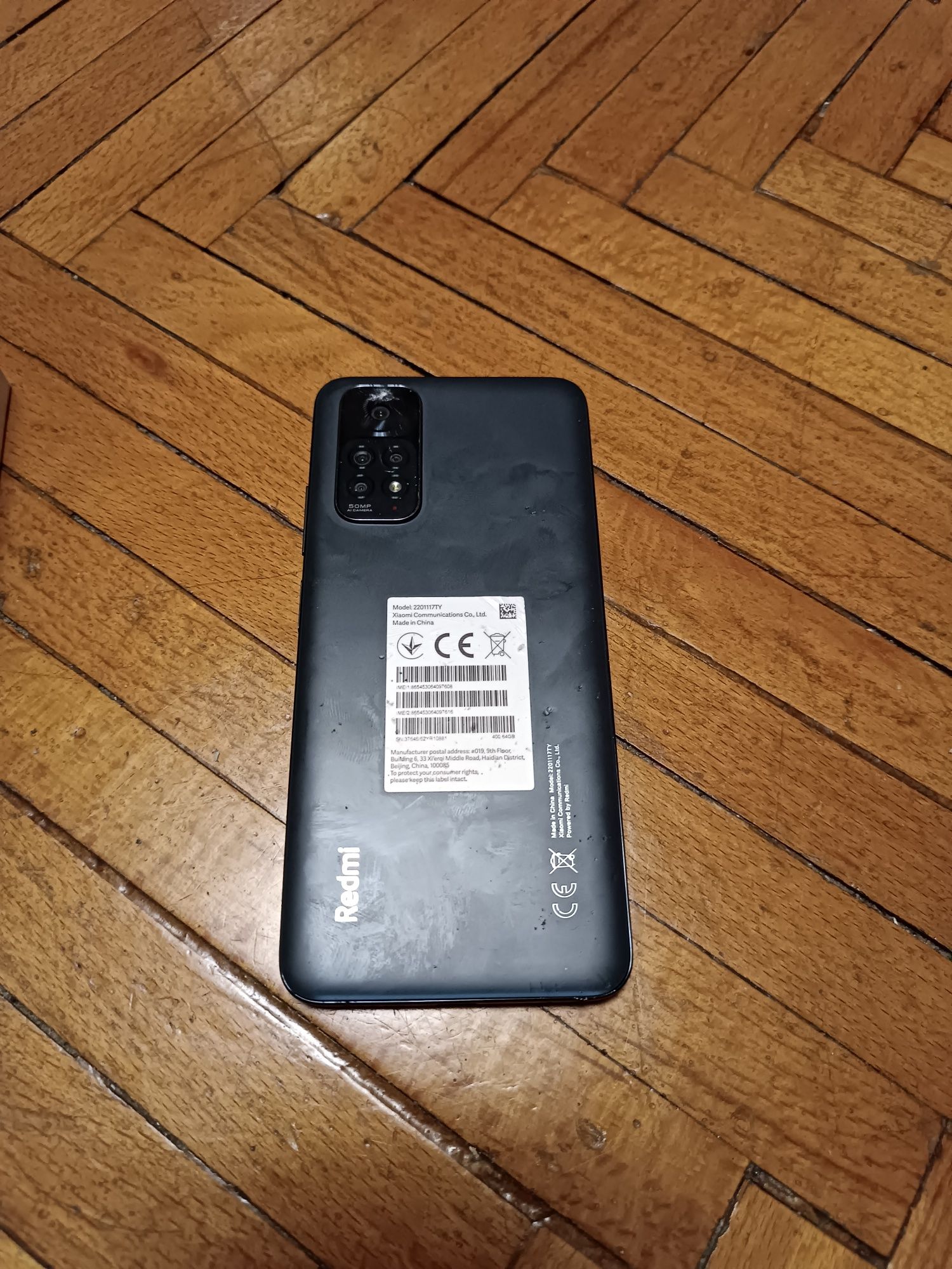 Телефон Redmi Note 11 на запчасти.