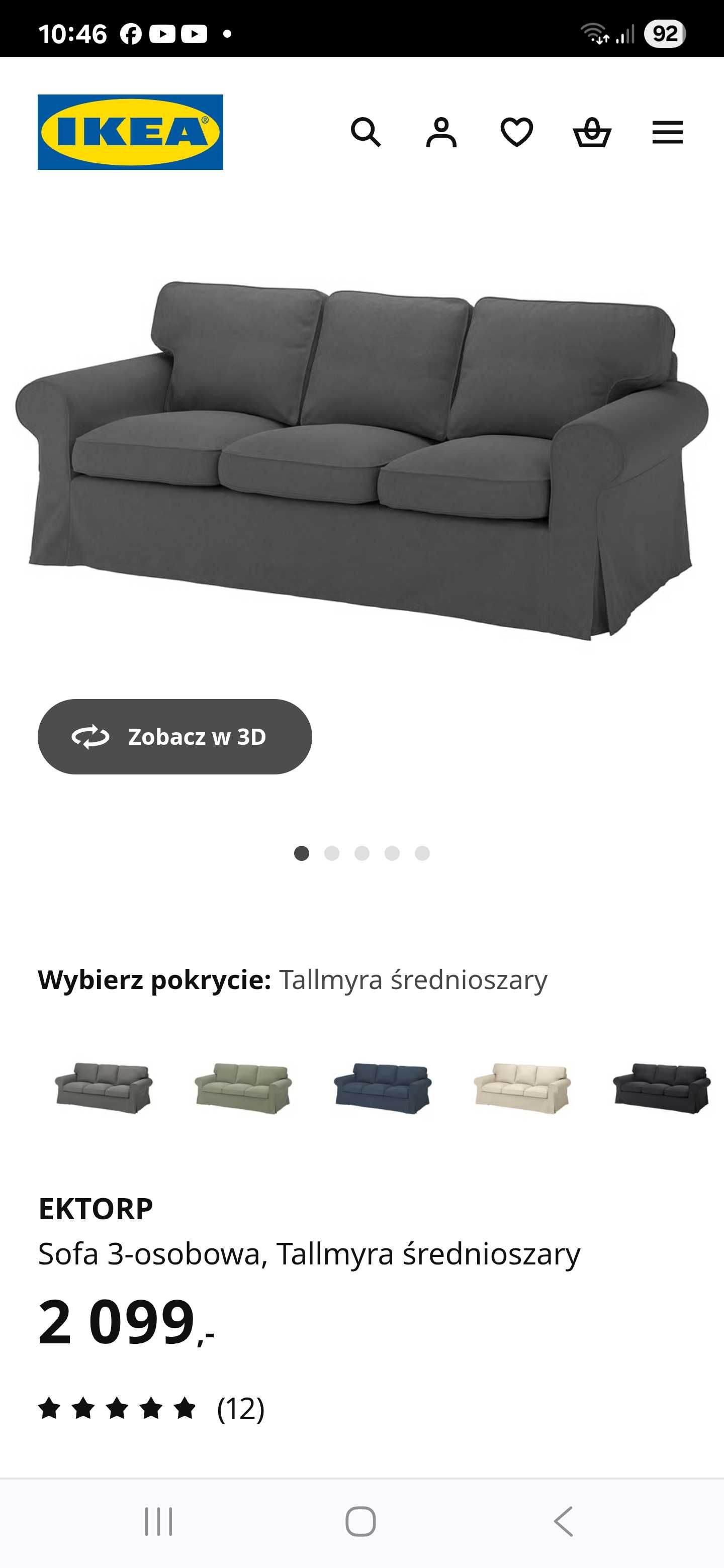 Sofa i Fotele zestaw wypoczynkowy