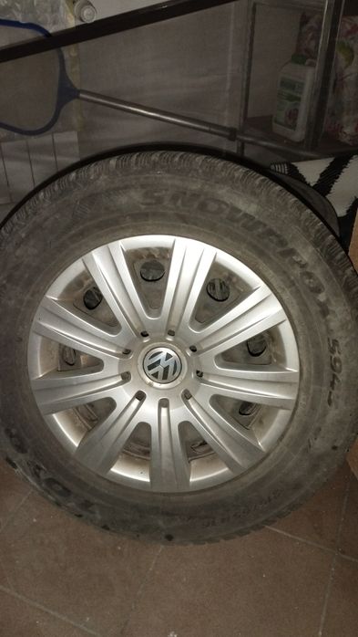 4 Opony z felgami 16 do VW Tiguan