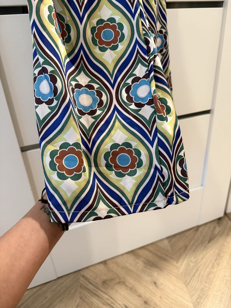 Kombinezon boho wzorzysty print viralowy