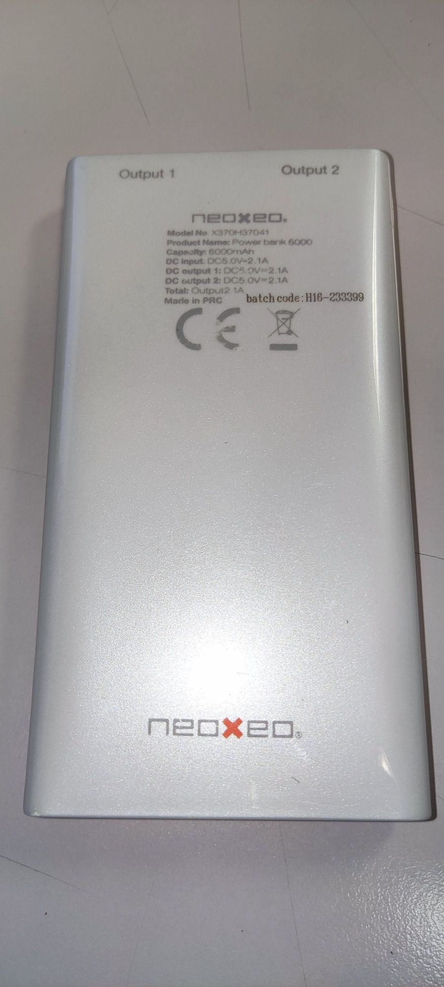 Powerbank 6000 mAh neoXeo