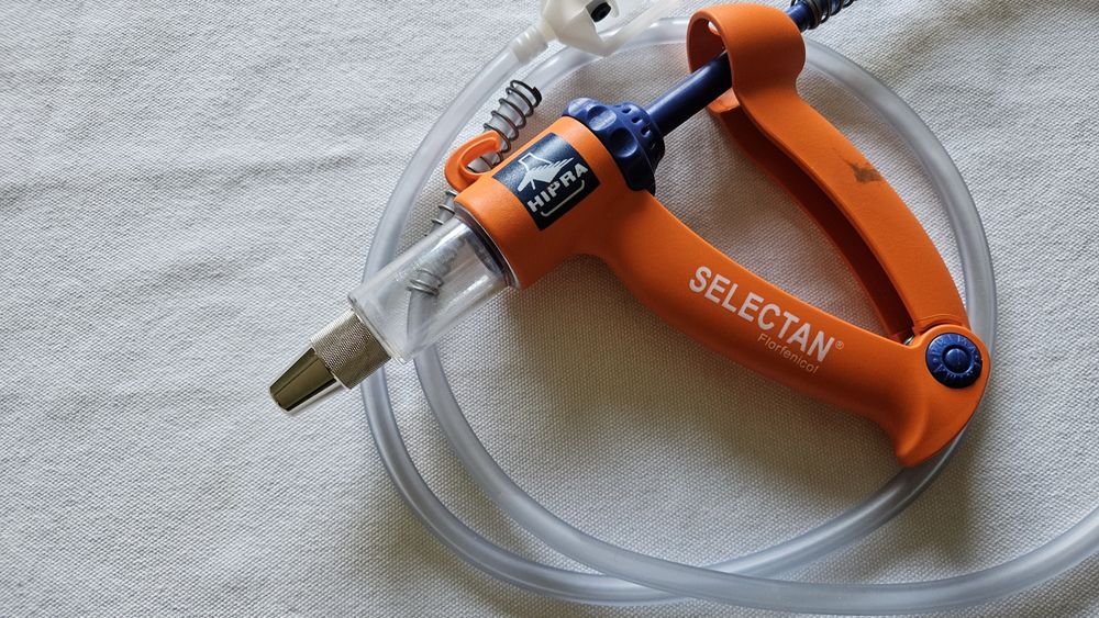 NOWA Strzykawka automatyczna z wężykiem regulowana pojemność co 0,5 ml