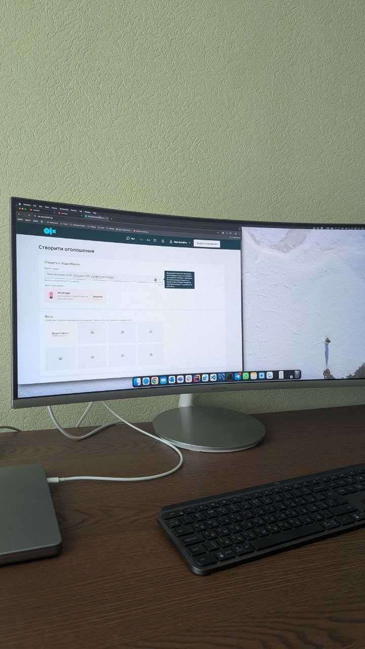 Монітор Samsung 34" Ultrawide CJ791 Thunderbold 3/HDMA