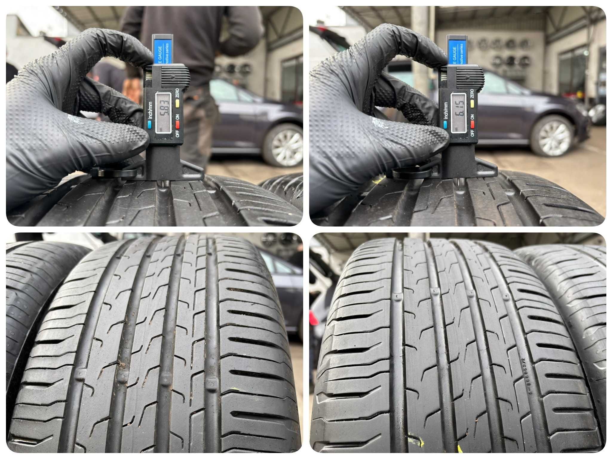 2X OPONY LETNIE 225/55R17 101Y Continental EcoContact 6 I * 6MM 2023R