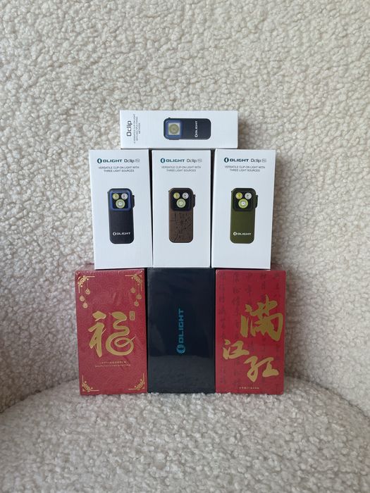 Olight Oclip PRO • Oclip Ultra Ліхтар Прищепка, 3 Типи Світла, Магніт