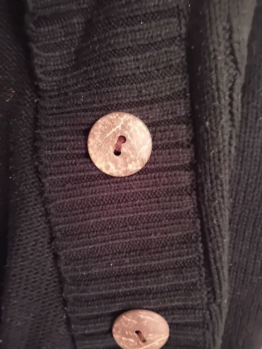 Sweter czarny rozpinany